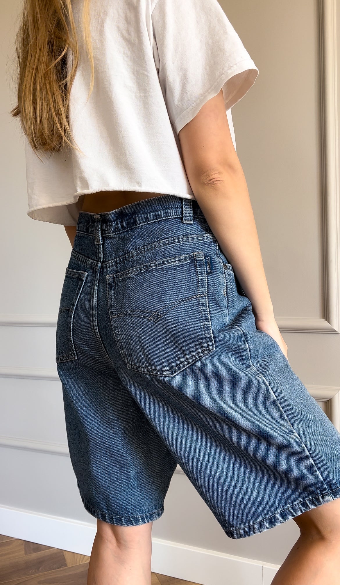 Vintage denimowe szorty – lata 90 | M/L