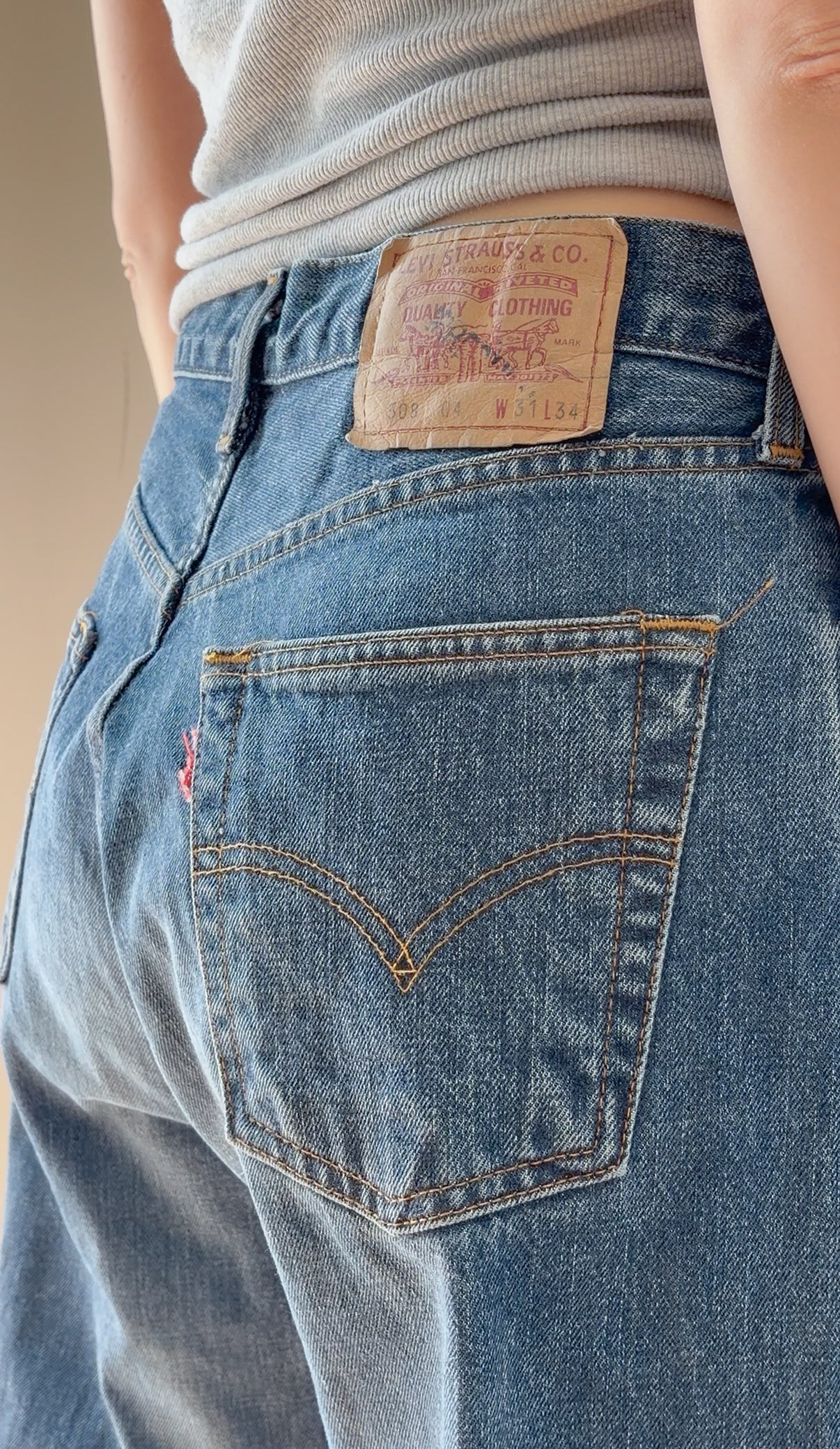 Levi's 508 trapered leg prosta nogawka | M
