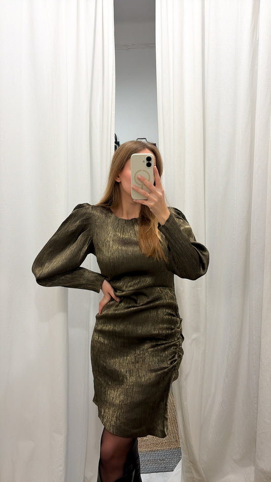 SOFIE SCHNOOR Sukienka z bufiastymi ramionami | M
