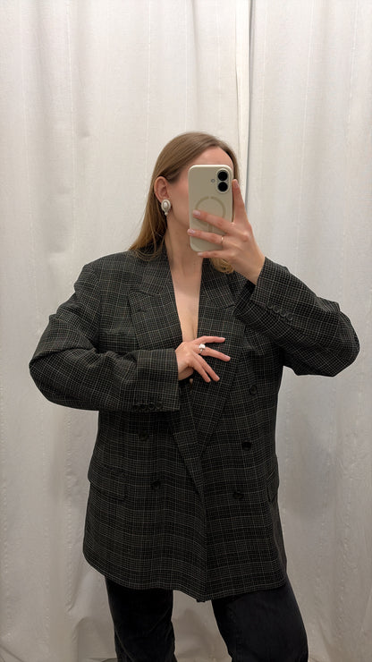 Marynarka vintage Made In Italy dwurzędowa unisex | 50