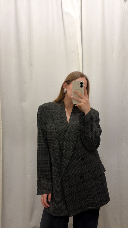 Marynarka vintage Made In Italy dwurzędowa unisex | 50