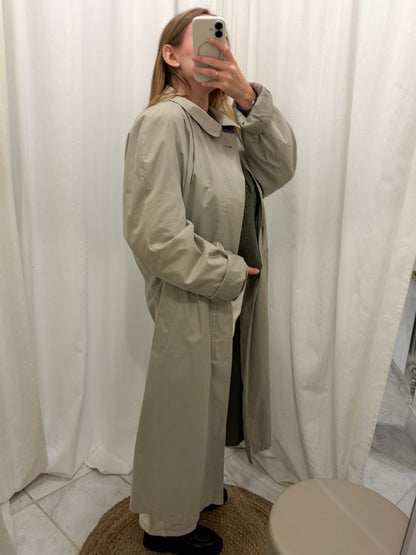 BUGATTI Trencz oversize unisex w oliwkowym beżu