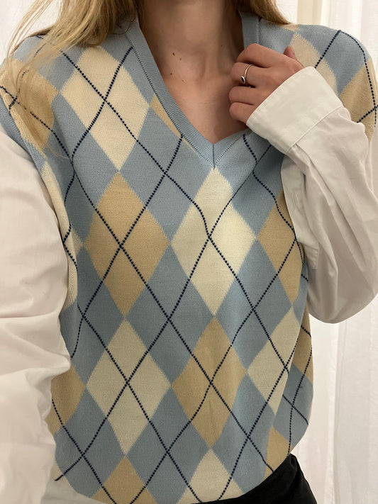 Wełniana kamizelka oversize | WOOLMARK