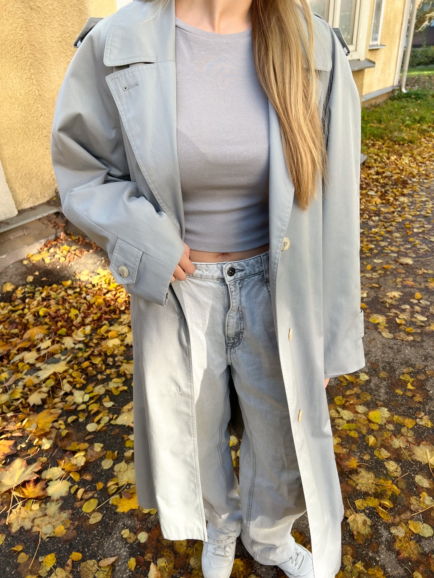 Oversize trencz vintage