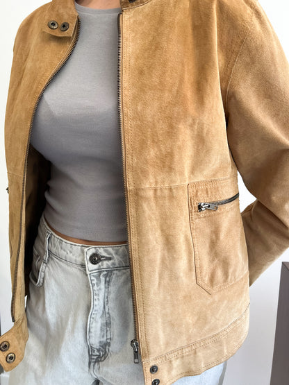 Ramoneska zamsz naturalny | M\L