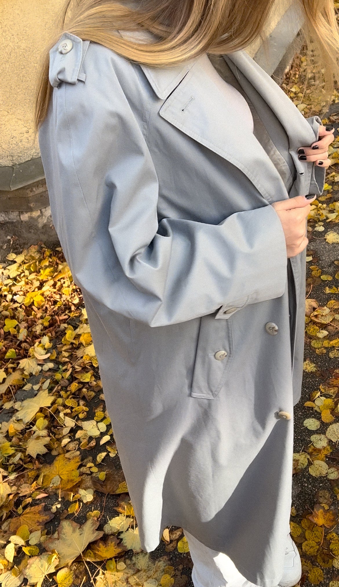 Oversize trencz vintage