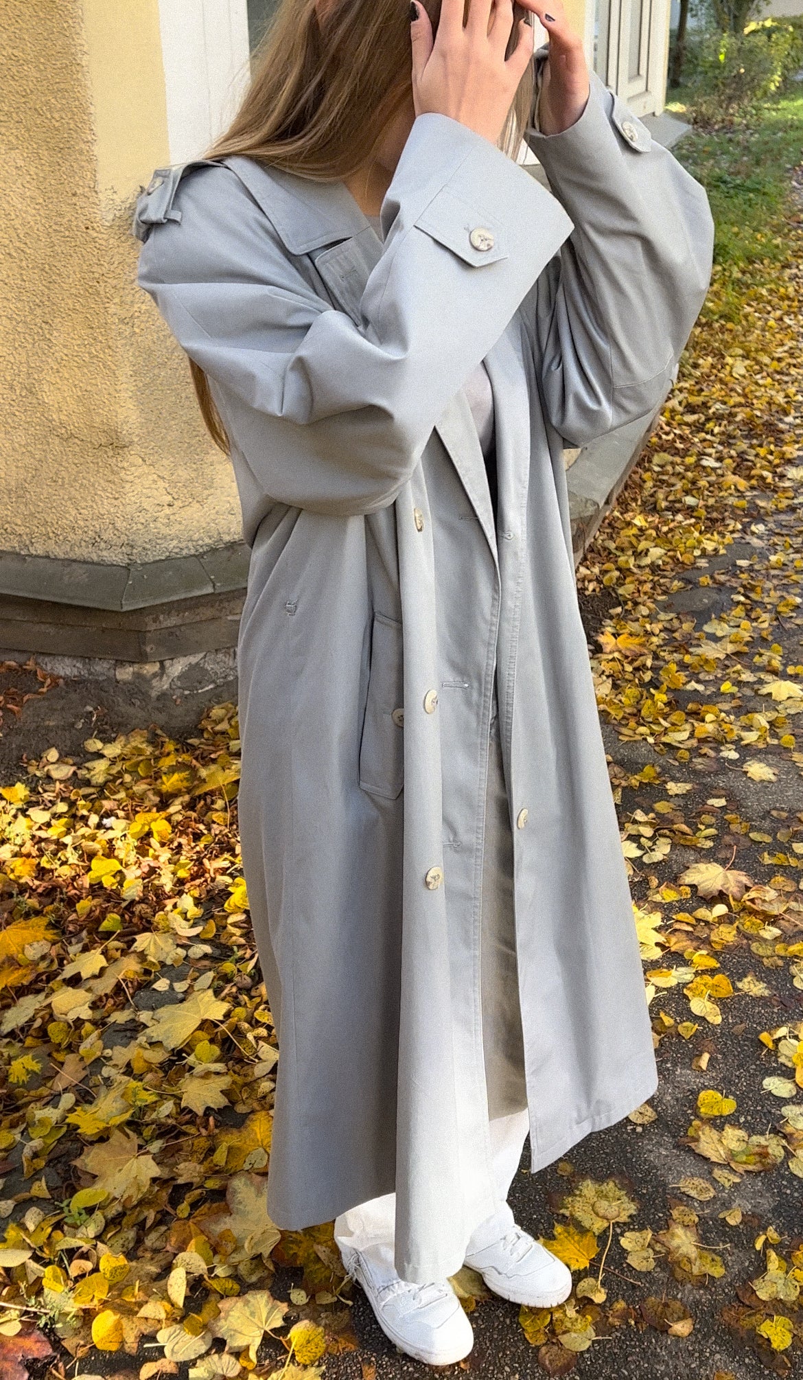 Oversize trencz vintage