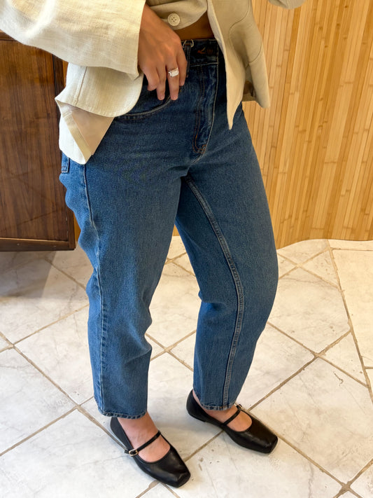 Vinatage prosty jeans S