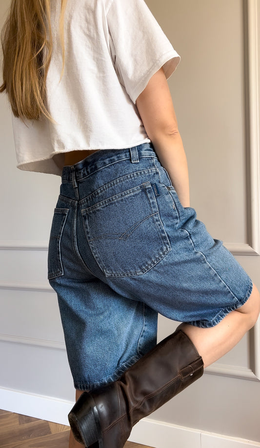 Vintage denimowe szorty – lata 90 | M/L