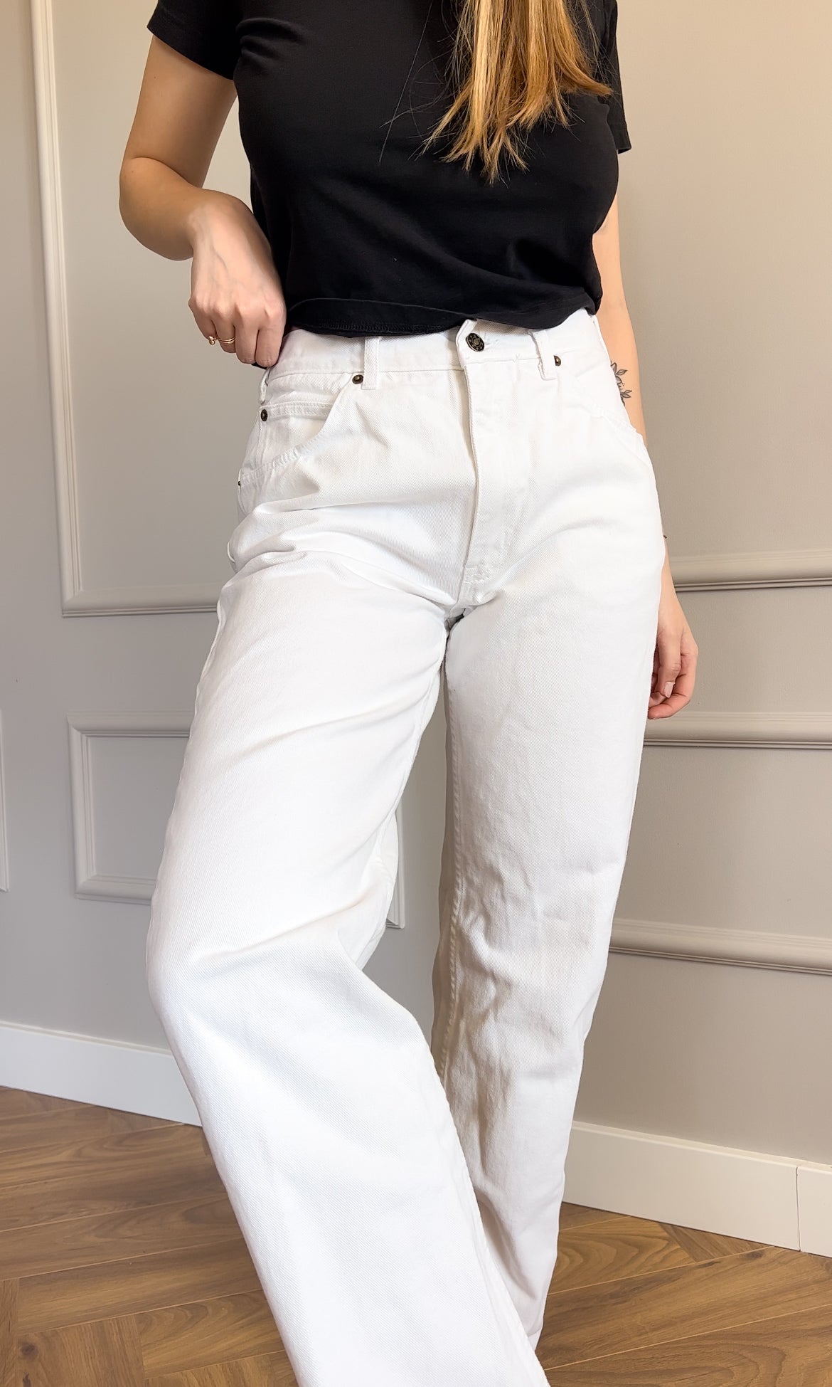 Vintage jeans mom fit lata 90 | M