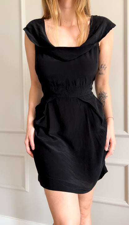 Jedwabna sukienka mini | silk