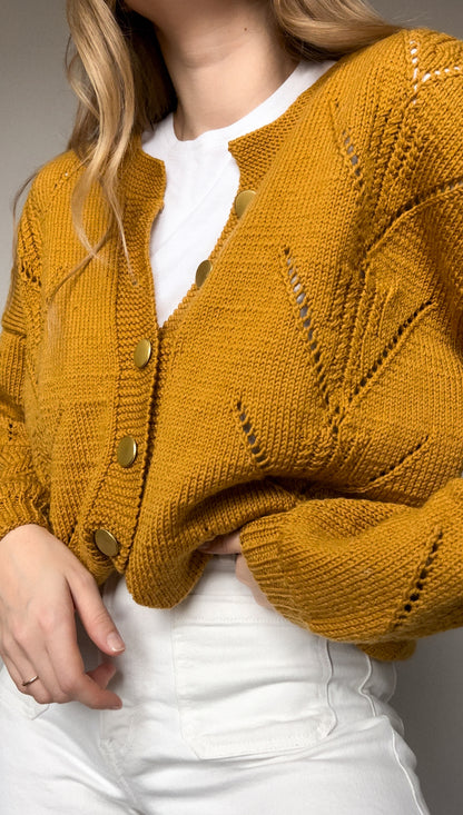 Obszerny kardigan ze 100% wełny | M-XL
