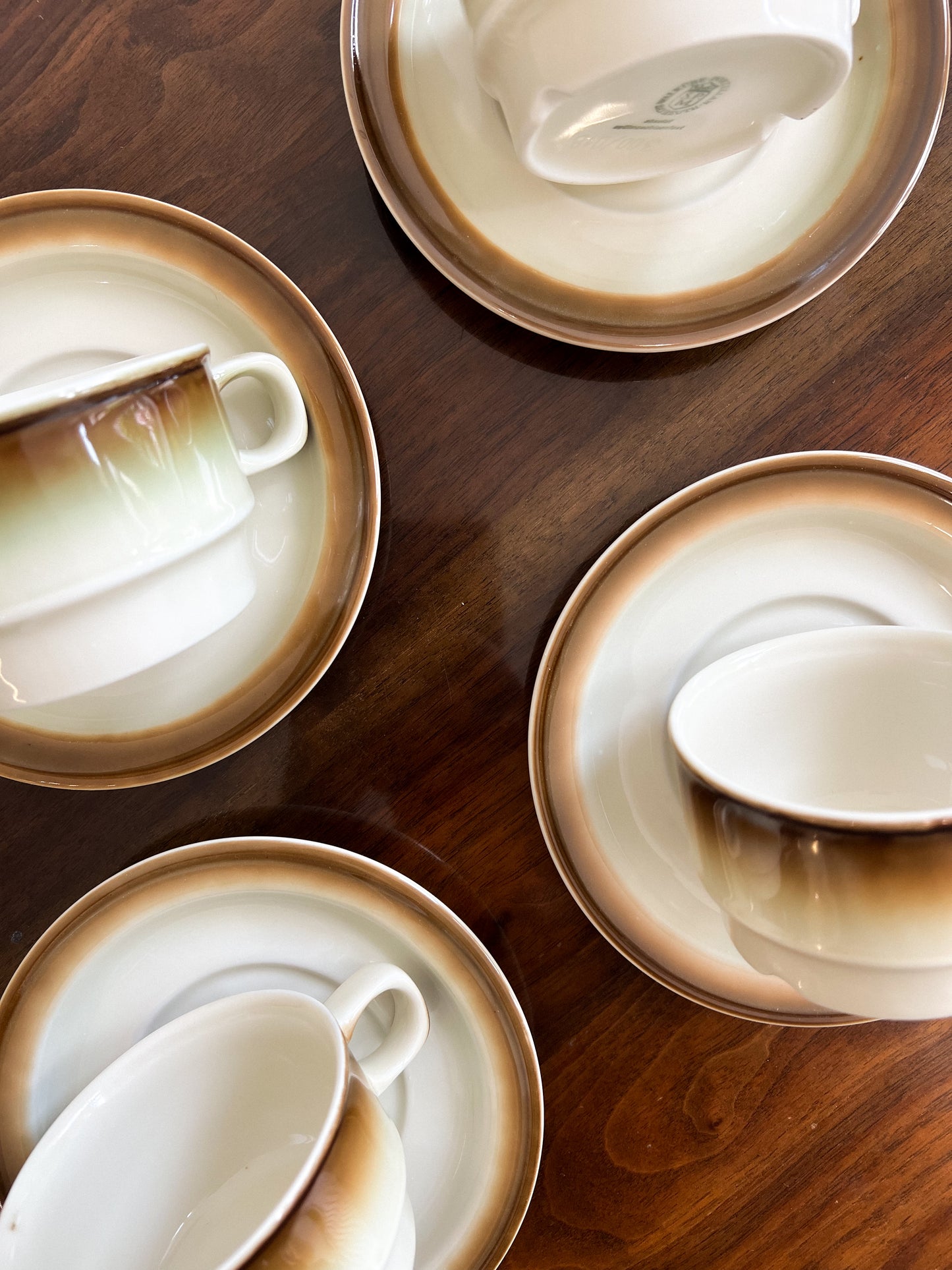 Filiżanka z talerzykiem marki Walküre Porzellan Bayreuth