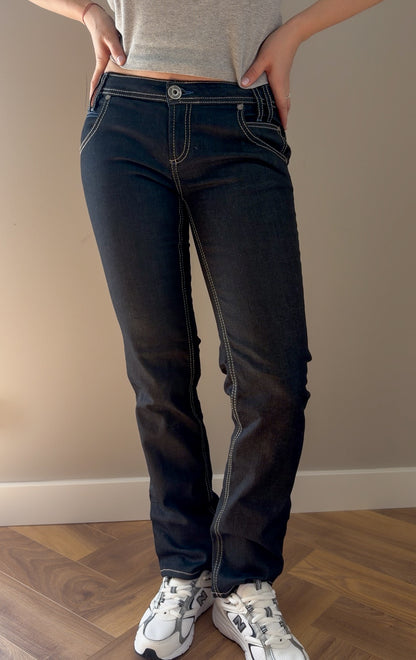Calvin Klein Jeans biodrówki ciemny granat | XS-S