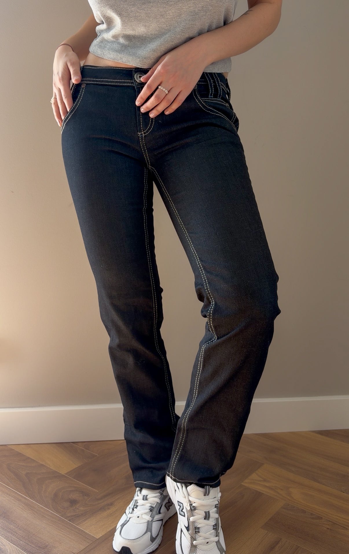 Calvin Klein Jeans biodrówki ciemny granat | XS-S