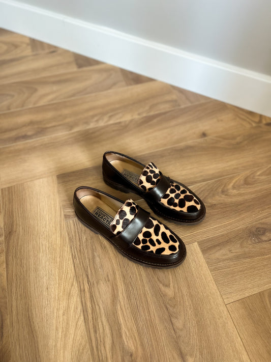 Vintage Loafersy Kenneth Cole Reaction | skóra z włosiem | 36