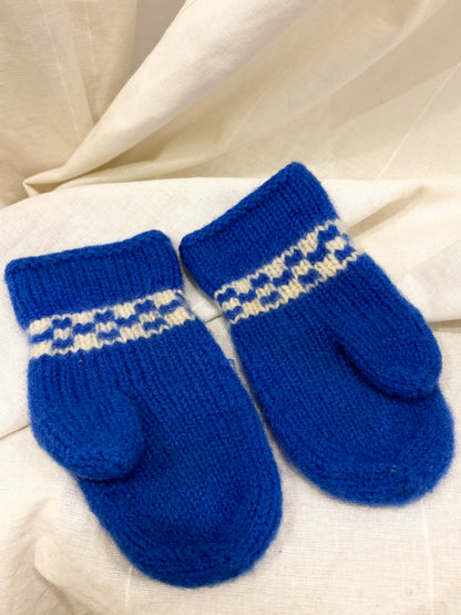 Ręcznie robione rękawiczki wełniane