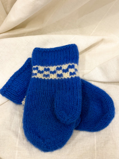 Ręcznie robione rękawiczki wełniane