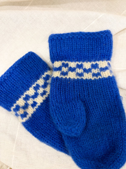 Ręcznie robione rękawiczki wełniane