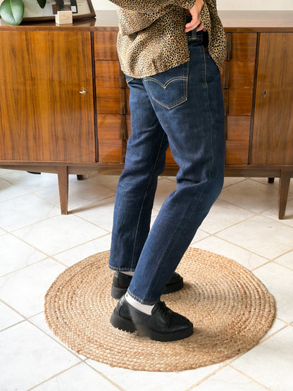 LEVI'S 511 Granatowe jeans unisex 32/30 (M)
