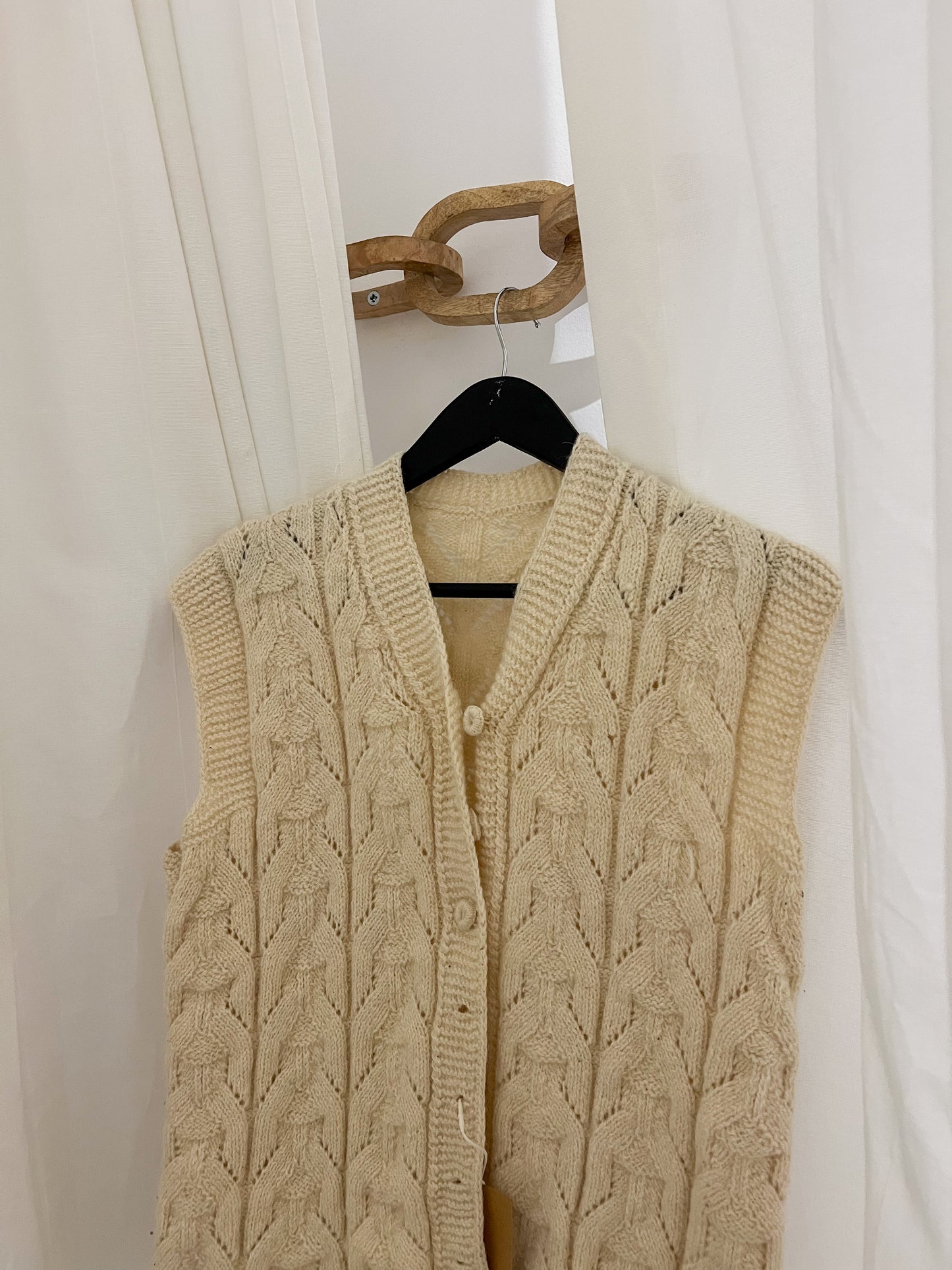 Ręcznie robiona kamizelka | Wełna