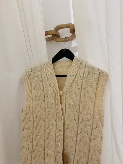 Ręcznie robiona kamizelka | Wełna