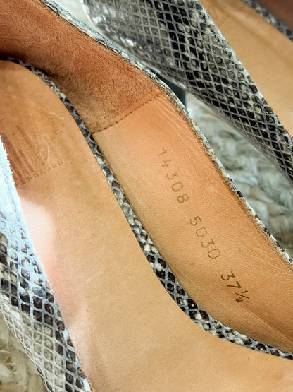 Billi Bi Copenhagen skórzane snake print | 37,5