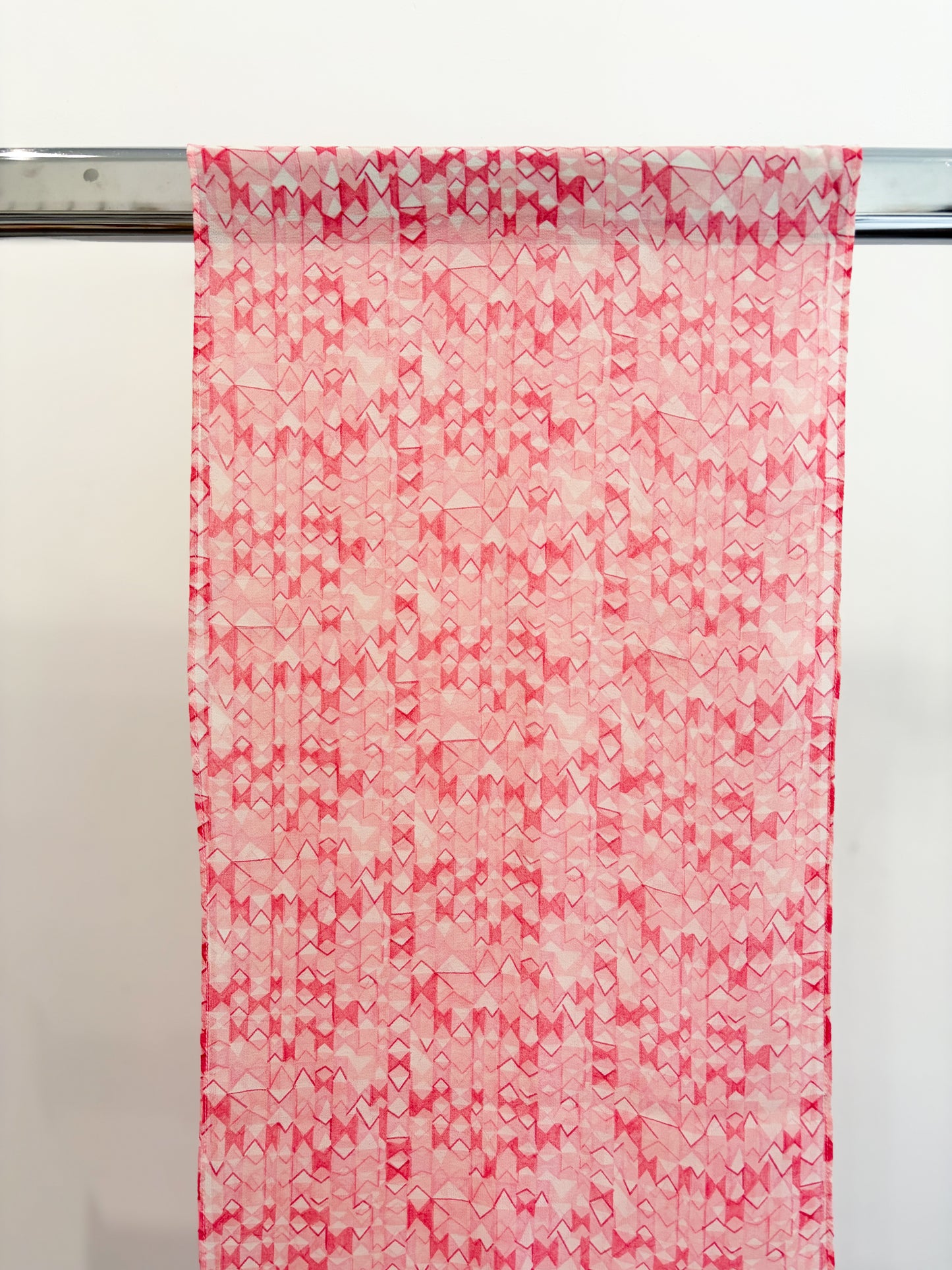 Jedwabna delikatna apaszka w formie szalika 170x30